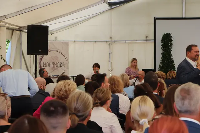 Mohnwobil sorgte für die musikalische Umrandung der Veranstaltung.