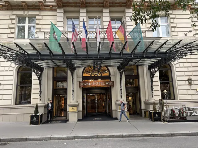 Das Grand Hotel Wien befindet sich in finanziellen Schwierigkeiten. Die Buchungslage sei jedoch gut, wie man gegenüber MeinBezirk versichert.  | Foto: Fabian Franz/MeinBezirk