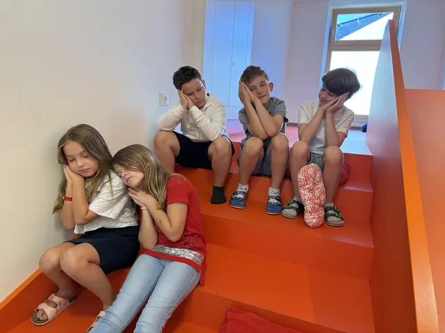 Die fünf Kinder träumen schon heute von ihren beruflichen Zielen. | Foto: Alexander Paulus