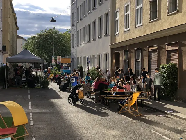Ein Bild aus einem vergangenen Grätzlfest. | Foto: Moritz Mayer/Mei Meidling
