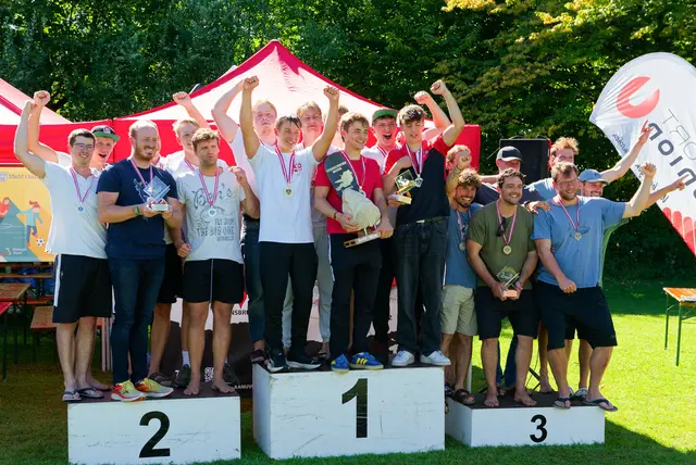 Am Wochenende vom 30. und 31. August fanden die Österreichischen Staatsmeisterschaften 2025 im Kanupolo in Salzburg statt. | Foto: Moritz Stüber