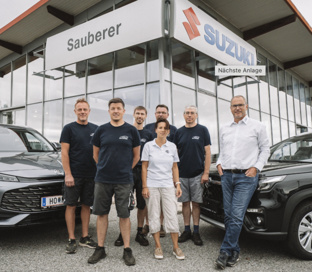 Aus dem Autohaus Scheibelhofer wurde das Autohaus Sauberer. | Foto: Autohaus Sauberer