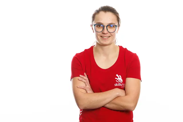 Will als erste Frau aus Österreich in der Kfz-Technik aufs Podium: Leonie Tieber. | Foto: SkillsAustria/Wieser