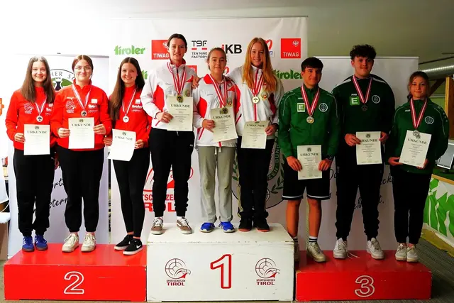 Die Schützen machten bei der Staatsmeisterschaft gute Figur, trafen und holten so manchen Titel nach Kärnten. | Foto: Privat