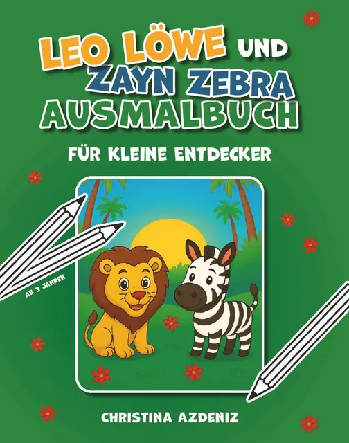 So sieht das Malbuch von Christina Azdeniz aus. | Foto: Buchschmiede