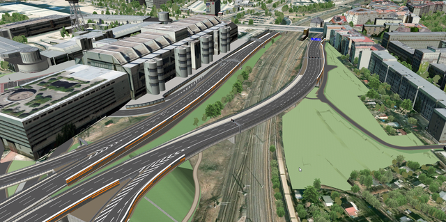 Visualisierung Ringbahnbrücke | Foto: DEGES