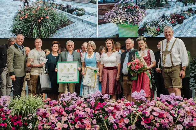 Die Höchstnote "5 Floras" gab es für Kindberg in der Kategorie "Schönste Stadt". | Foto: Lihotzky/Günzberg