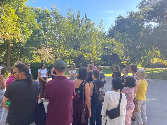 Im Stadtpark ist immer was los: ein Treffpunkt für Jung und Alt.  | Foto: Iron Women