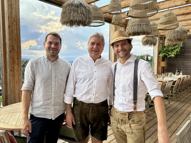 Winzeraustausch zwischen Weingut Schauer aus Kitzeck und Weingut Thaller aus dem Vulkanland.  | Foto: B.Gady