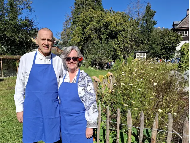 Klaus und Grit Weickl laden zum Sommerfest. | Foto: Josef Wind