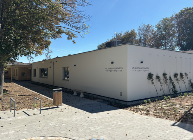 Zistersdorf baut auf die Zukunft: Neuer Kindergarten. | Foto: Thomas Graf