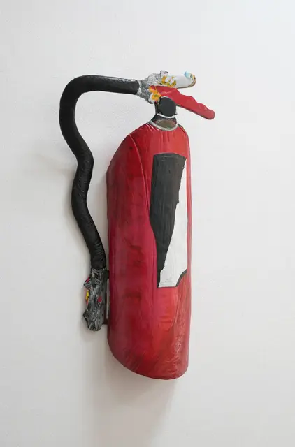Der Feuerlöscher von Rafael Lippuner. | Foto: Rafael Lippuner