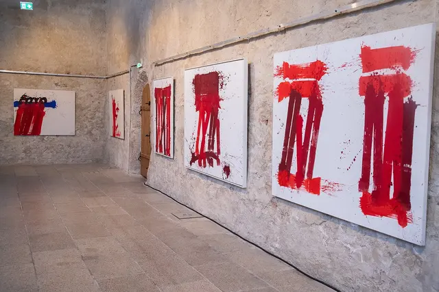 Prachenskys Werke in der Kirche des Museums. | Foto: R. Wehrl