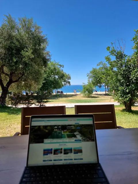 Ein kleiner Gruß aus Griechenland. | Foto: Bianca Zwittnig