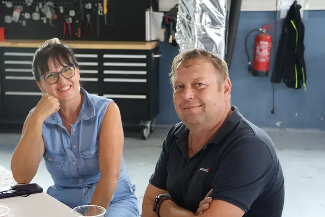 Die Gäste amüsierten sich blendend. | Foto: Kathrin Schauer