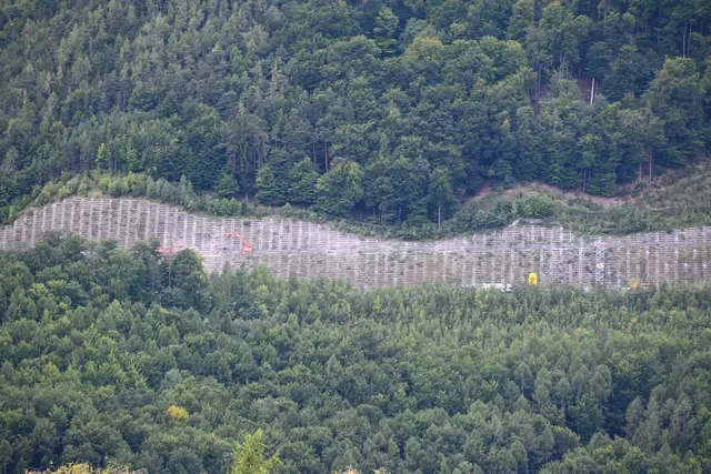 S6 Baustelle Ankerwand