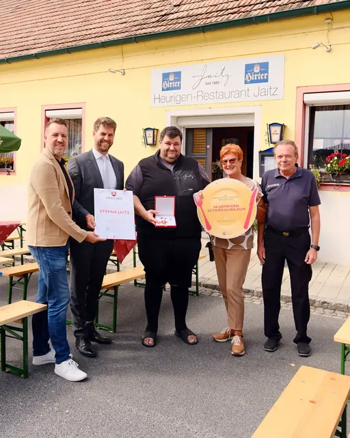 Das Heurigen-Restaurant Jaitz feiert sein 40-jähriges Bestandsjubiläum. | Foto: Hornstein