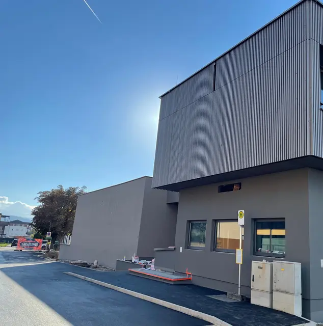 Neue Haltestelle direkt beim Bildungszentrum | Foto: Marktgemeinde Liebenfels