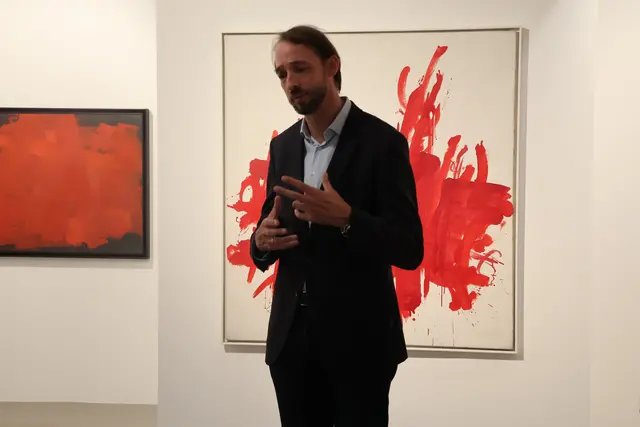 Florian Steininger erzählte über Leben und Werk des Künstlers. | Foto: Kathrin Schauer