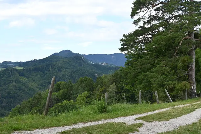 Ausblick zum Semmering