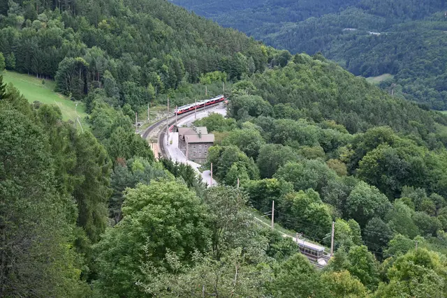 Semmeringbahn Haltestelle Klamm-Schottwien