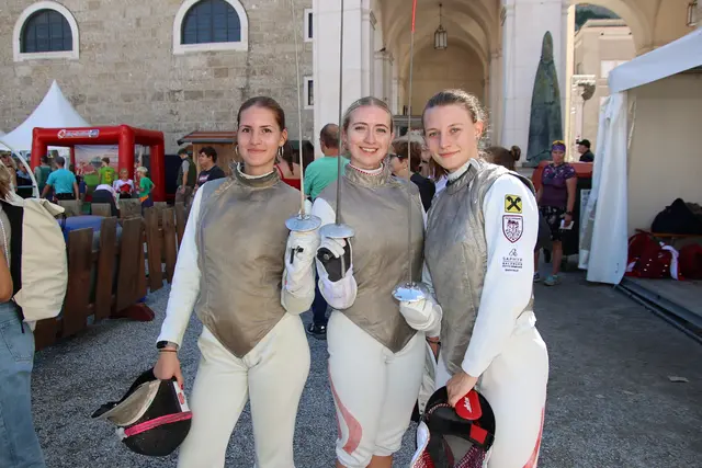 Victoria Ratz, Laetizia Mack, Julia Eistert.