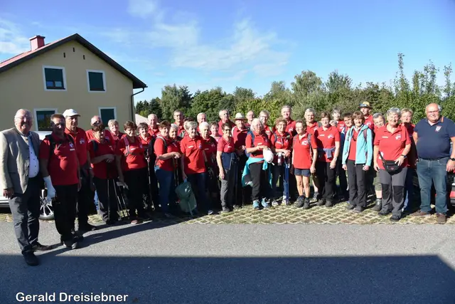 Die größte Gruppe mit 35 Personen war aus Birkfeld gekommen | Foto: Gerald Dreisieber