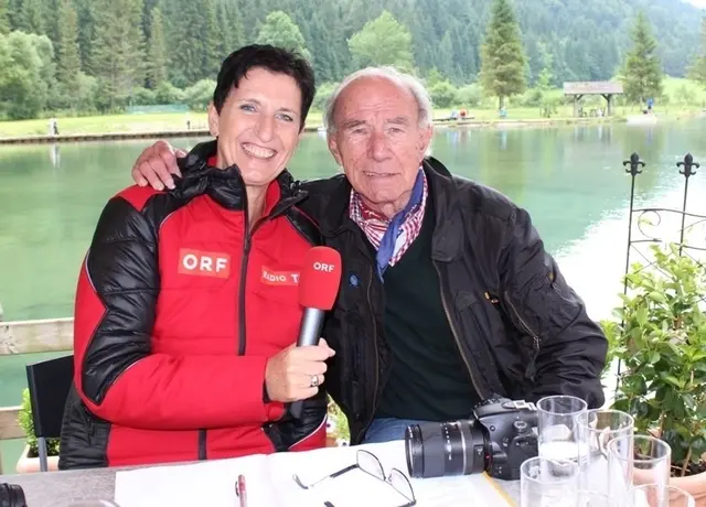 So werden wir dich in Erinnerung behalten: "Urbi" mit Waltraud Kiechl (bei ORF-Sommerfrische). | Foto: Mühlberger