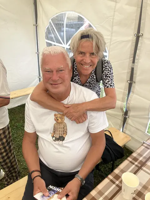 Gabi Stockmann und Toni Polster | Foto: Trenner