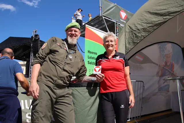 Heeresleistungssportzentrum: Christian Rabenberger, Yvonne Marzinke.