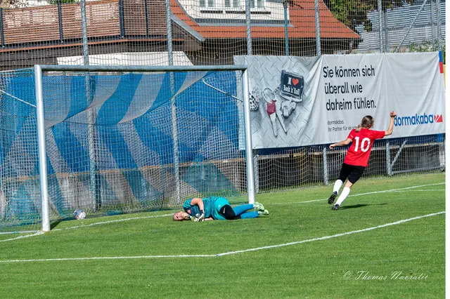 Hier das Tor zum 3:0 durch Gertrud Sensoy | Foto: Thomas Navratil