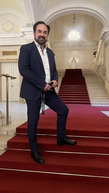 Prominenter Arbeitsplatz: Armin Egger residiert jetzt in der Wiener Hofburg. | Foto: der Grazer