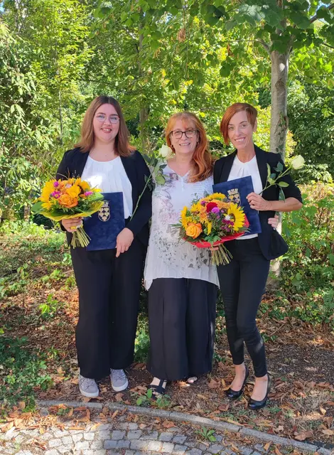 Magdalena Minihold, PBM Manuela Heuing und Sabine Weinberger (v.l.) | Foto: PBZ Waidhofen/Thaya