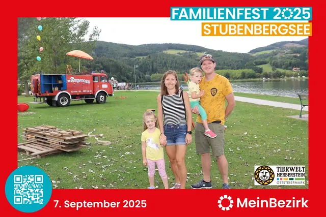 In der Fotobox, powered by Tierwelt Herberstein, konnten Erinnerungen mit nach Hause genommen werden.