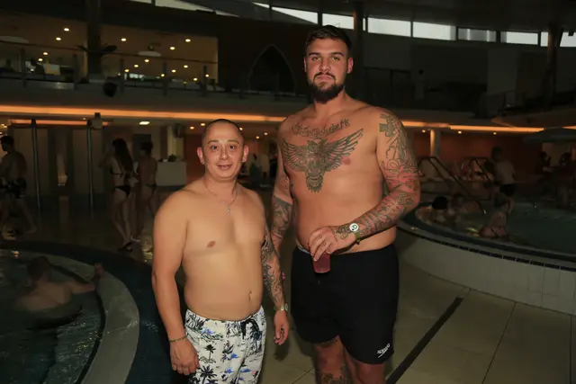 Tibor und Adam feierten bei ausgelassener Stimmung | Foto: Foto Thomas Fischer