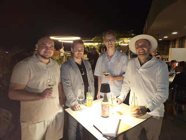 Alwin Langmann, Eric Freiberger, Christoph Schildberger und Rene Zisch | Foto: Simon Glösl