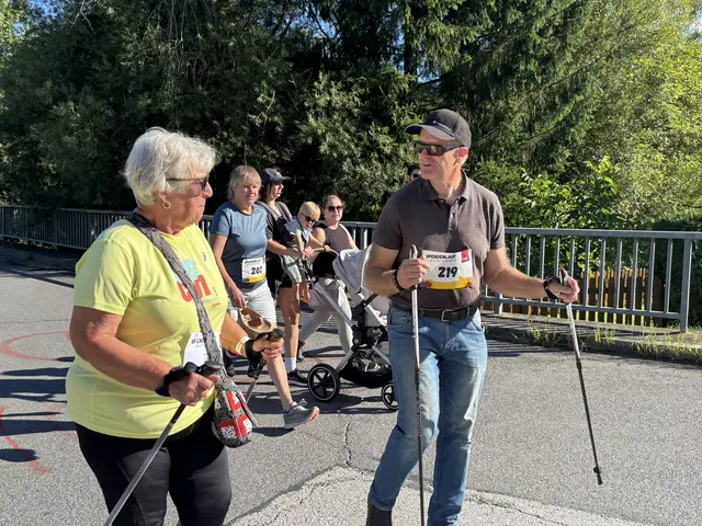 Alle Altersgruppen nahmen am Spendenlauf teil. | Foto: MeinBezirk/Angelina Koidl