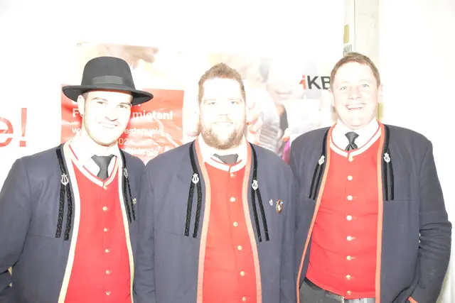 Jonas Reinisch, Florian Auer und Albert Freund | Foto: Kainz/Pernsteiner