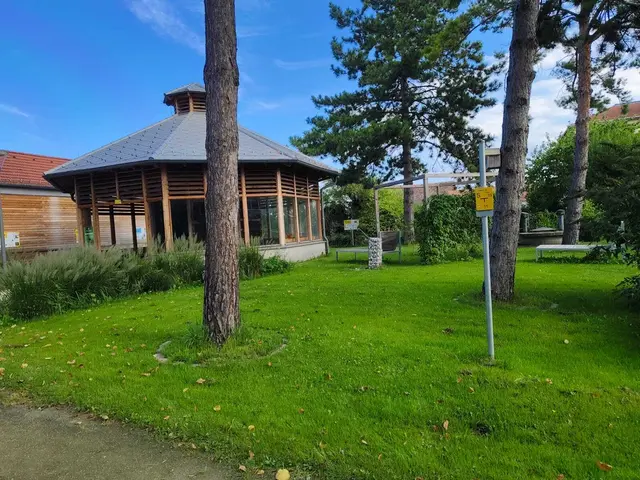 Der Garten des Rathauses wurde ökologisch saniert. | Foto: Rebekka Sadiki-Peckary