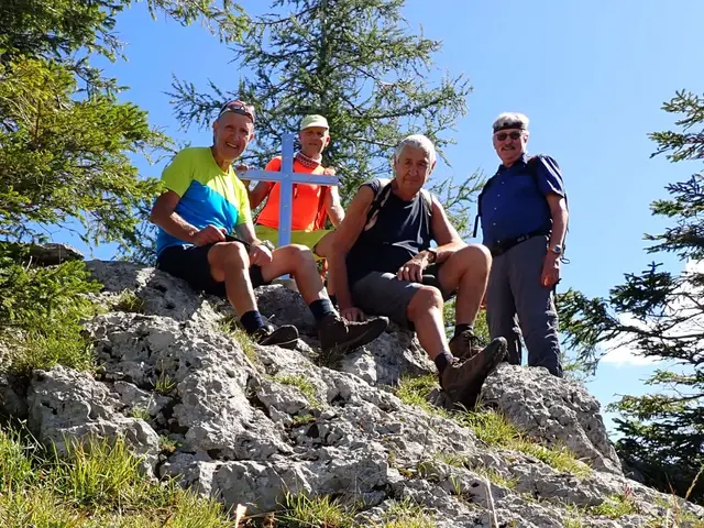 Gipfelsieg auf dem Hohen Stein
