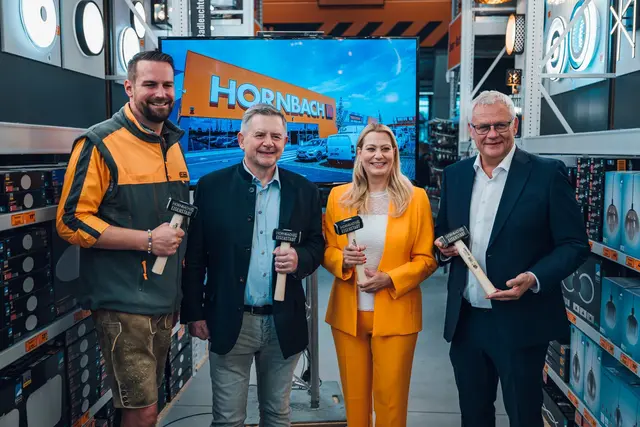 v.l.n.r.: Peter Eberdorfer, Erich Harsch, Daniela Winkler, Thomas Steiner. | Foto: Niklas Schnaubelt