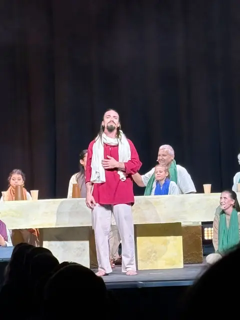Hauptdarsteller Josiah Ault (stammt aus den USA) als JUDAS | Foto: Werner Achs