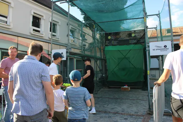 Hier konnte man sein Können mit dem Tennisschläger beweisen | Foto: Anna Carlotta Seymann