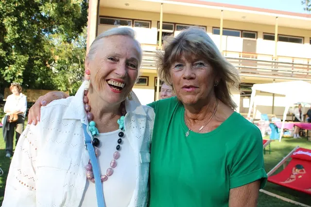 Inge Hiesböck und Elisabeth Melch feierten als ehemalige Landesmeisterinnen mit