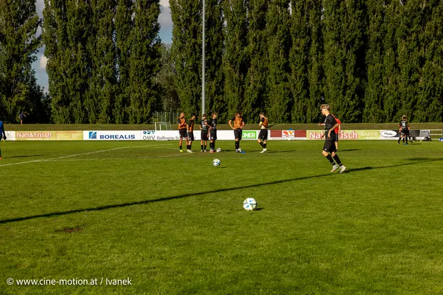 U 15 beim Einschießen. | Foto: www.cine-motion.at / Ivanek