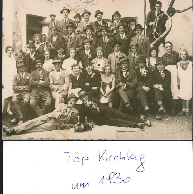 Töplitscher Kirchtag um 1930 | Foto: Markt gemeinde Weißenstein