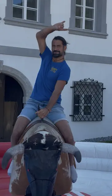 Obmann Hauser Gerhard beim BullRiding | Foto: ClimbingZoo