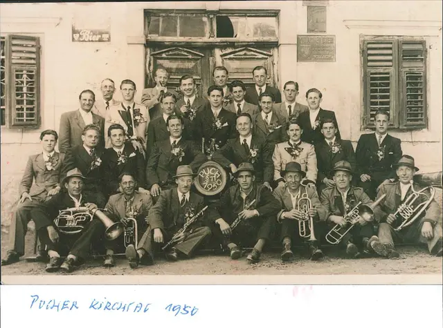 Schon 1950 wurde in Puch Kirchtag gefeiert. | Foto: Marktgemeinde Weißenstein