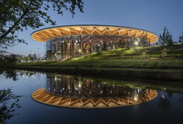 Die Vision von Wiehag ist es, mit Holzbau einen Beitrag zur Dekarbonisierung des Bauwesens und zur Gestaltung gesunder und inspirierender Lebensräume zu leisten. | Foto: Wiehag