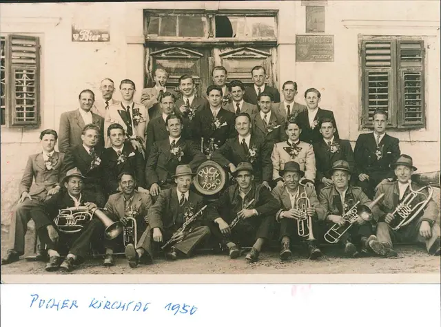 Schon 1950 wurde in Puch Kirchtag gefeiert. | Foto: Marktgemeinde Weißenstein